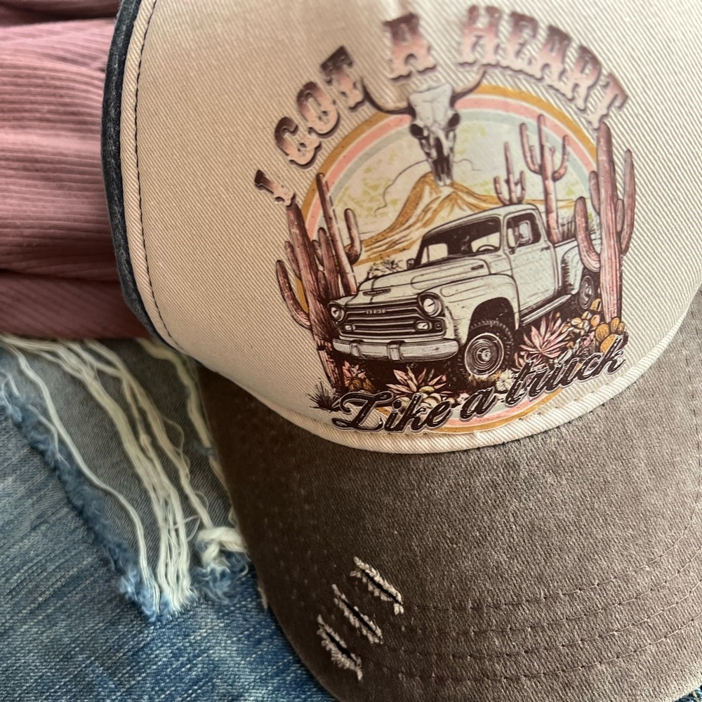 Vintage Truck Graphic Cap